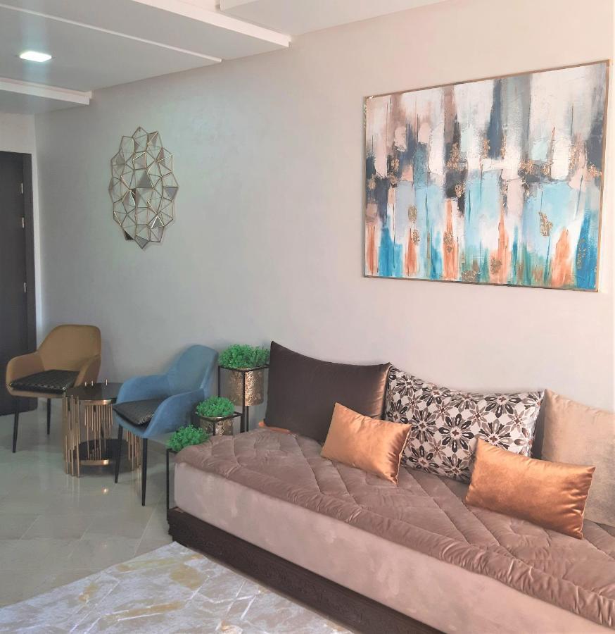 Appartement Pour Familles En Residence Avec Piscine Et Wifi Marrakesh Eksteriør billede