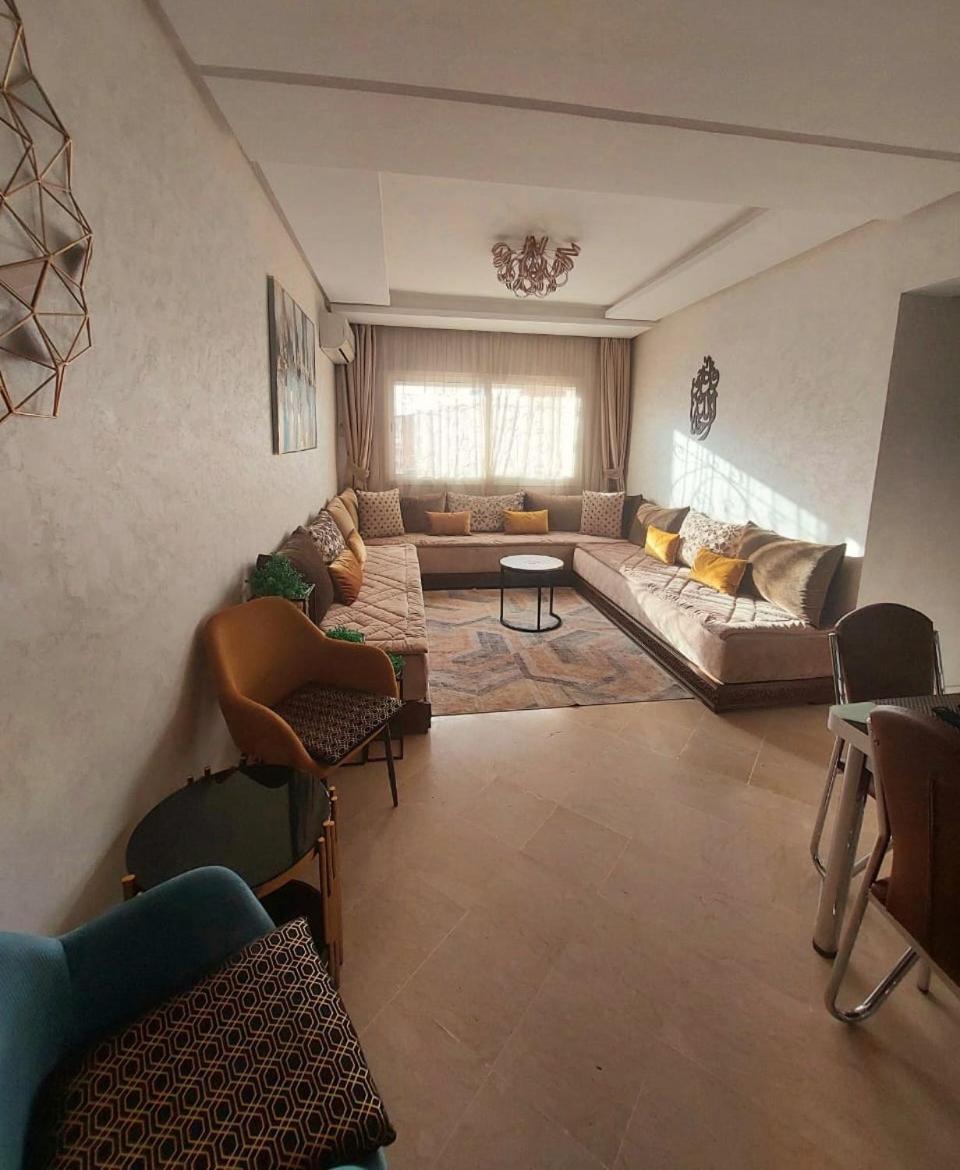 Appartement Pour Familles En Residence Avec Piscine Et Wifi Marrakesh Eksteriør billede